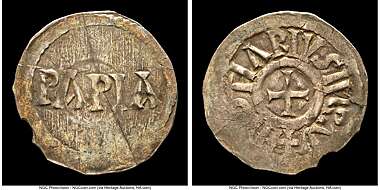 Coin - France Louis IX Silver Gros tournois - Tours - AU - Saint Louis