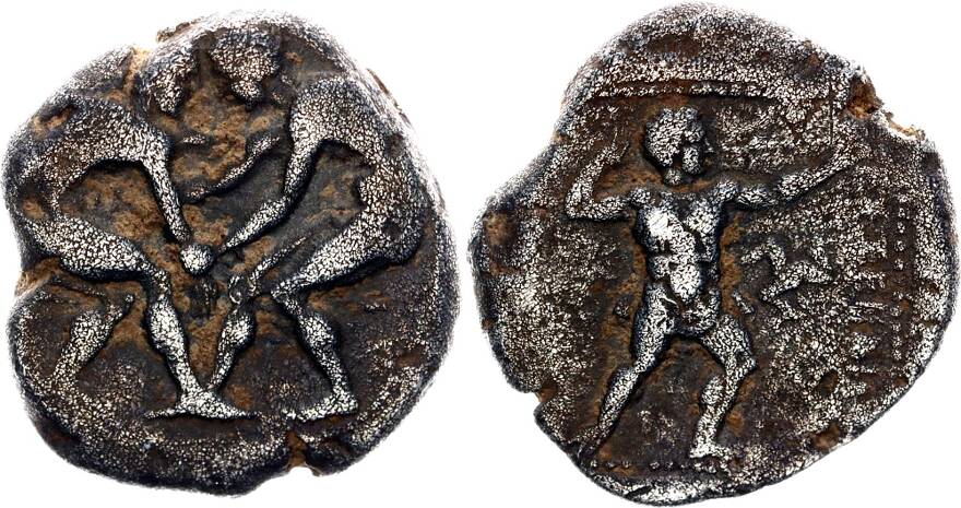 Lote: 1062 Ancient Greece Pamphylien Aspendos Stater 300 250 BCSNG Cop#  232; Silver 10 Auction 79 Katz Auction Sixbid