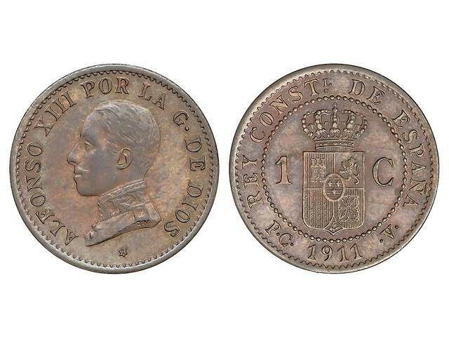 Lot 0 Alfonso Xiii1 Centimo Sale 1118 Soler Y Llach S L Sixbid