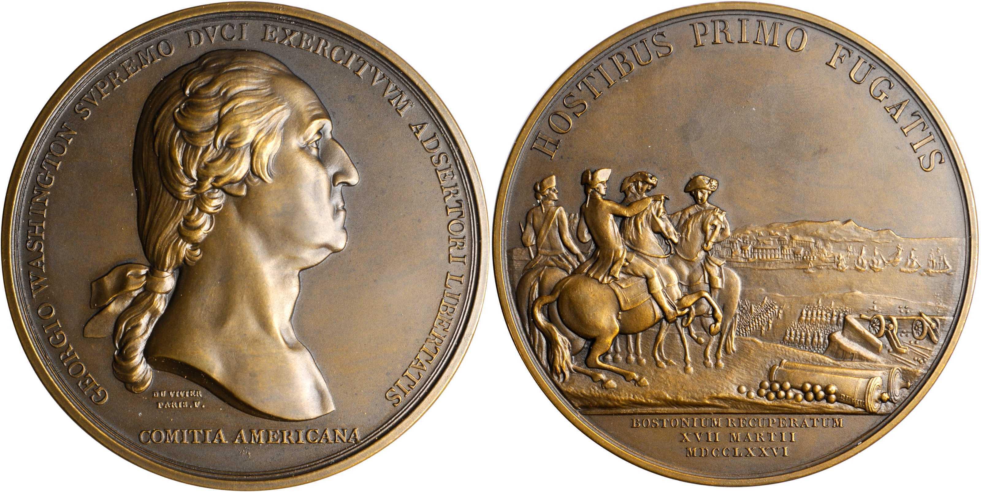 USA Franklin Pierce Presidential Medal Bronze 77 mm With Box 
