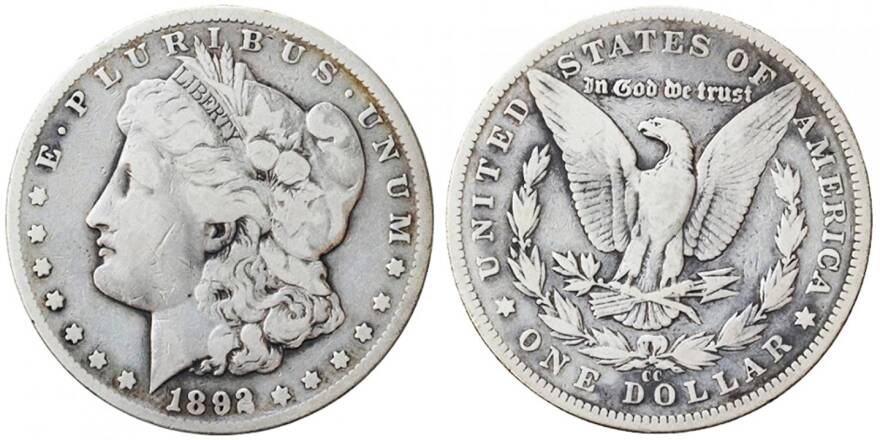 USA Silver Dollar Morgan 1878-1921 KM# 110