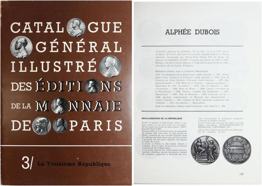 Catalogue général illustré des éditions de la monnaie de Paris